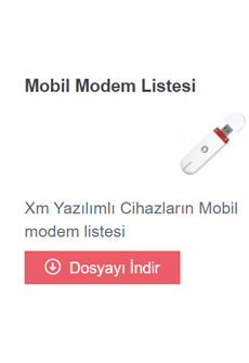 Mobil Modem Listesi